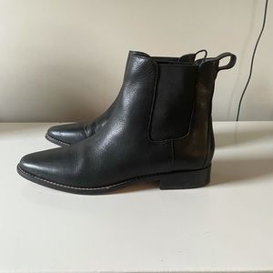 Jcrew leather Chelsea boots